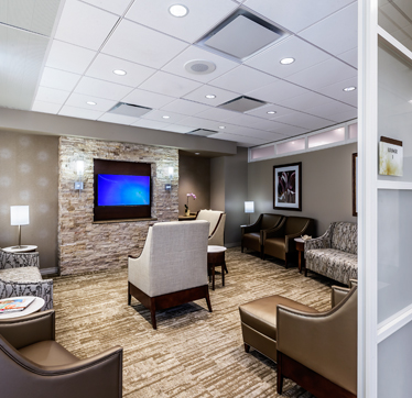 Womens health center interior