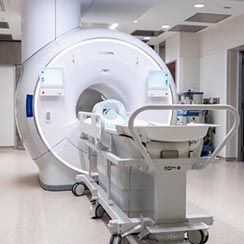 Conversion of a shelled space to an iMRI operating room